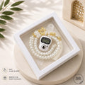 Premium Digital Tasbeeh Counter with Pearl Prayer Beads Gift Box