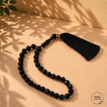 Black Stone Aqeeq Tasbeeh