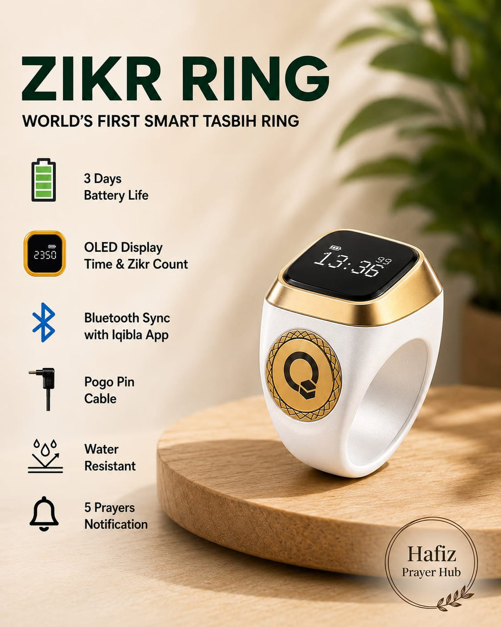 Zikr Ring Tasbeeh